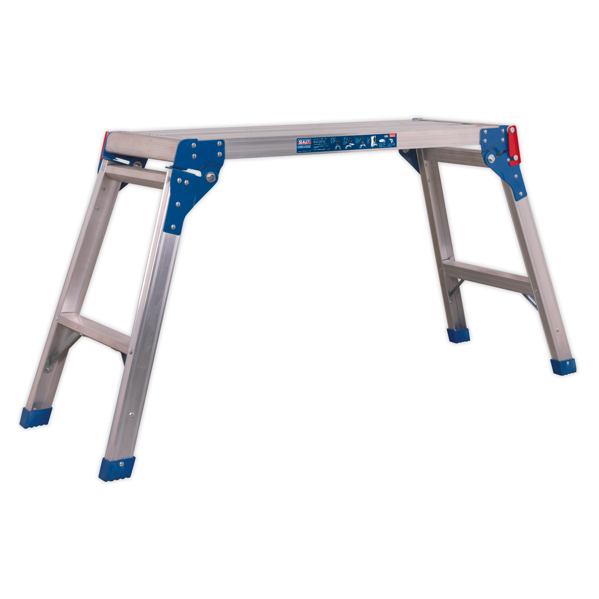 Aluminium Folding Platform 2-Tread EN 131