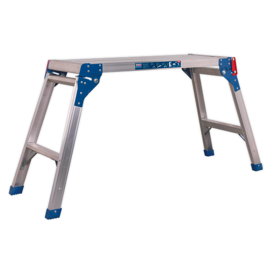 Aluminium Folding Platform 2-Tread EN 131