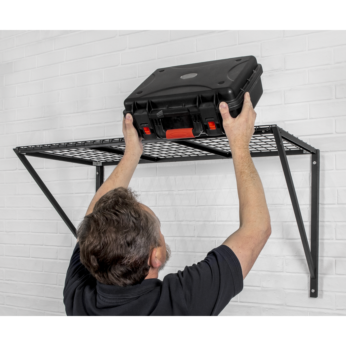 Heavy-Duty Wall Mounted Storage Rack