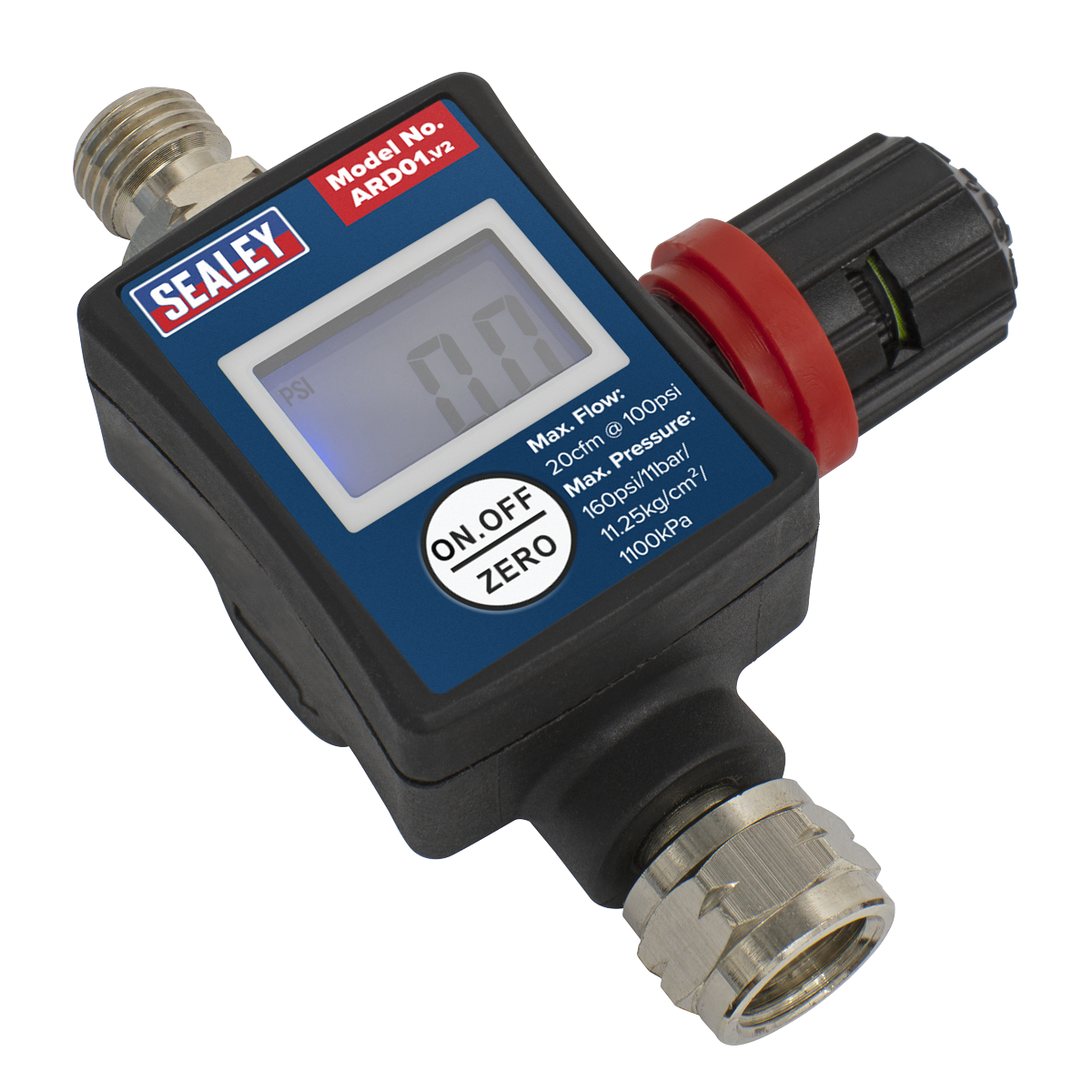 On-Gun Digital Pressure Regulator/Gauge