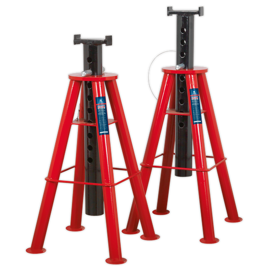 Axle Stands (Pair) 10 Tonne Capacity per Stand High Level