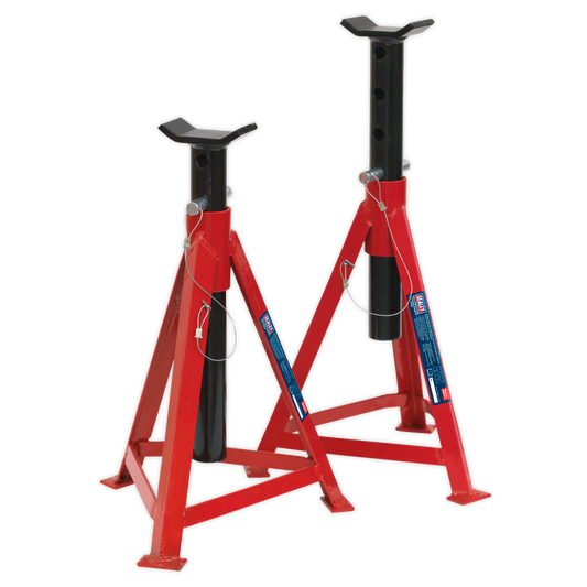 Axle Stands (Pair) 2.5 Tonne Capacity per Stand Medium Height