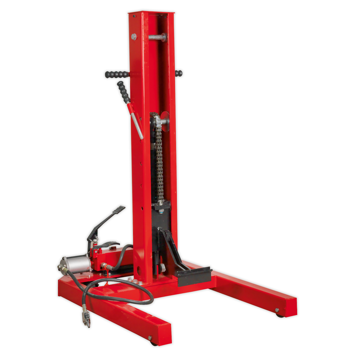 Vehicle Lift 1.5 Tonne Air/Hydraulic with Foot Pedal