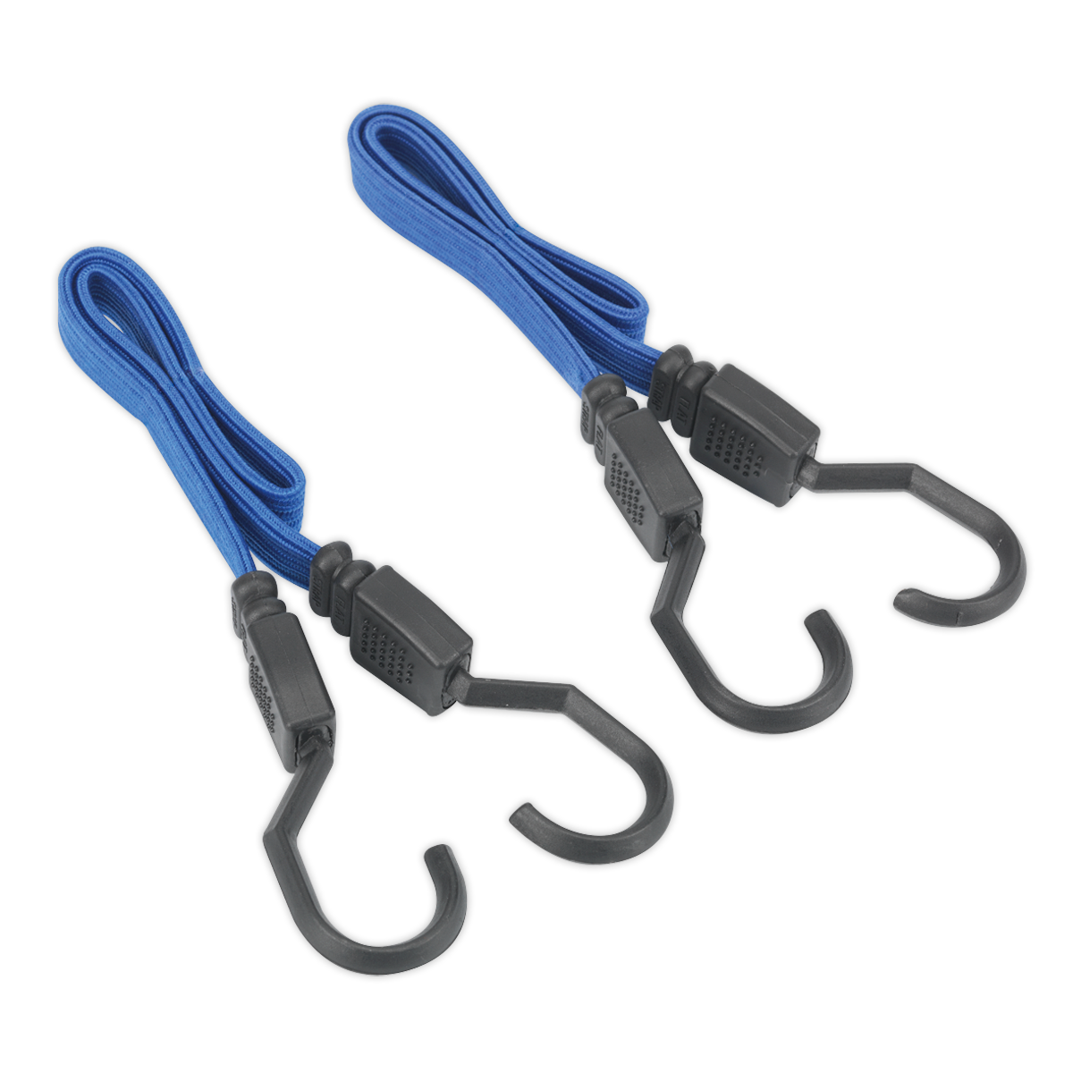 Flat Bungee Cord Set 460mm 2pc