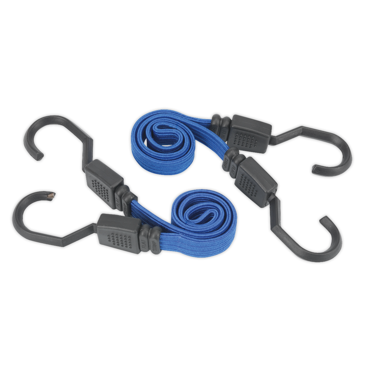 Flat Bungee Cord Set 460mm 2pc