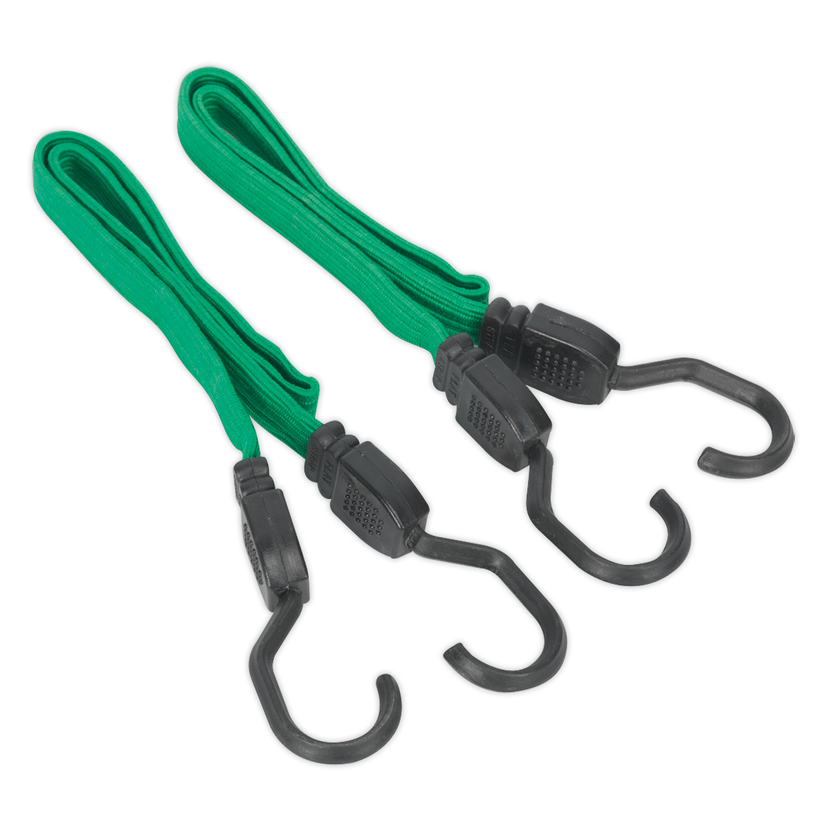 Flat Bungee Cord Set 2pc 610mm