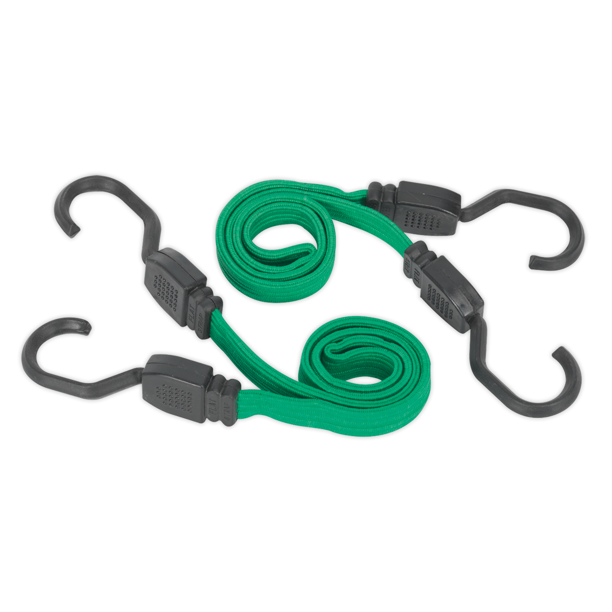 Flat Bungee Cord Set 2pc 610mm