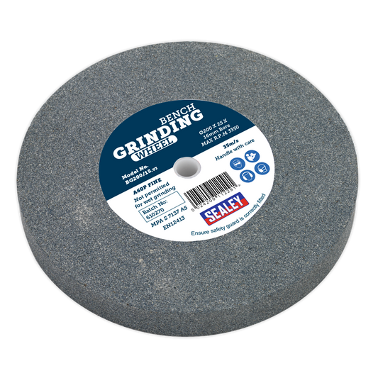 Grinding Stone Ø200 x 25mm Ø16mm Bore A60P Fine