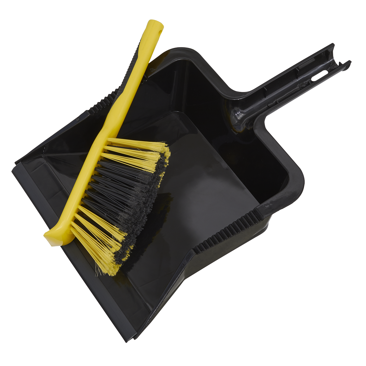 Bulldozer Yard Dustpan & Brush Set