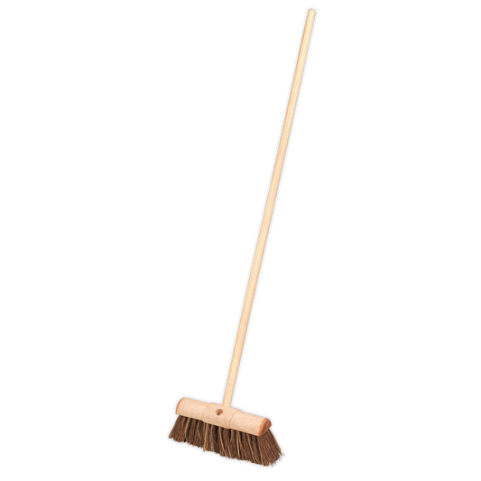 Broom 13"(325mm) Stiff/Hard Bristle