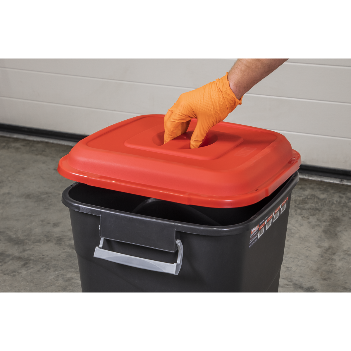 Refuse/Storage Bin 75L - Red