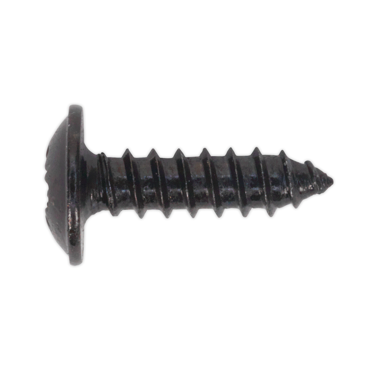 Self-Tapping Screw 3.5 x 13mm Flanged Head Black Pozi Pack of 100