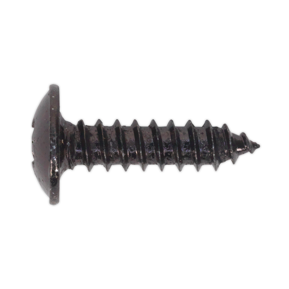 Self-Tapping Screw 4.2 x 16mm Flanged Head Black Pozi Pack of 100