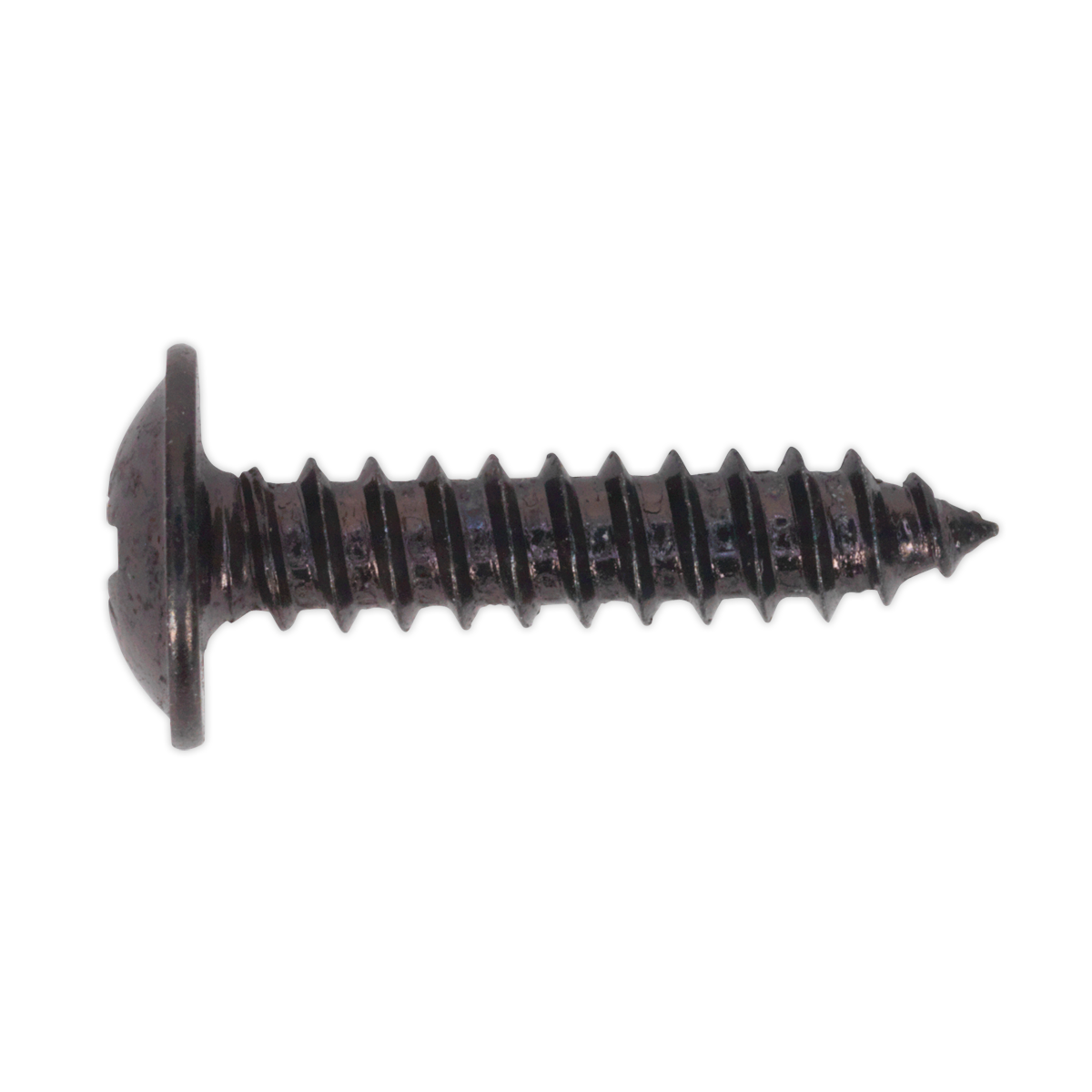 Self-Tapping Screw 4.2 x 19mm Flanged Head Black Pozi Pack of 100