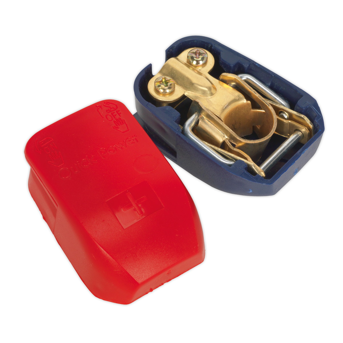 Quick Release Battery Clamps Positive-Negative Pair