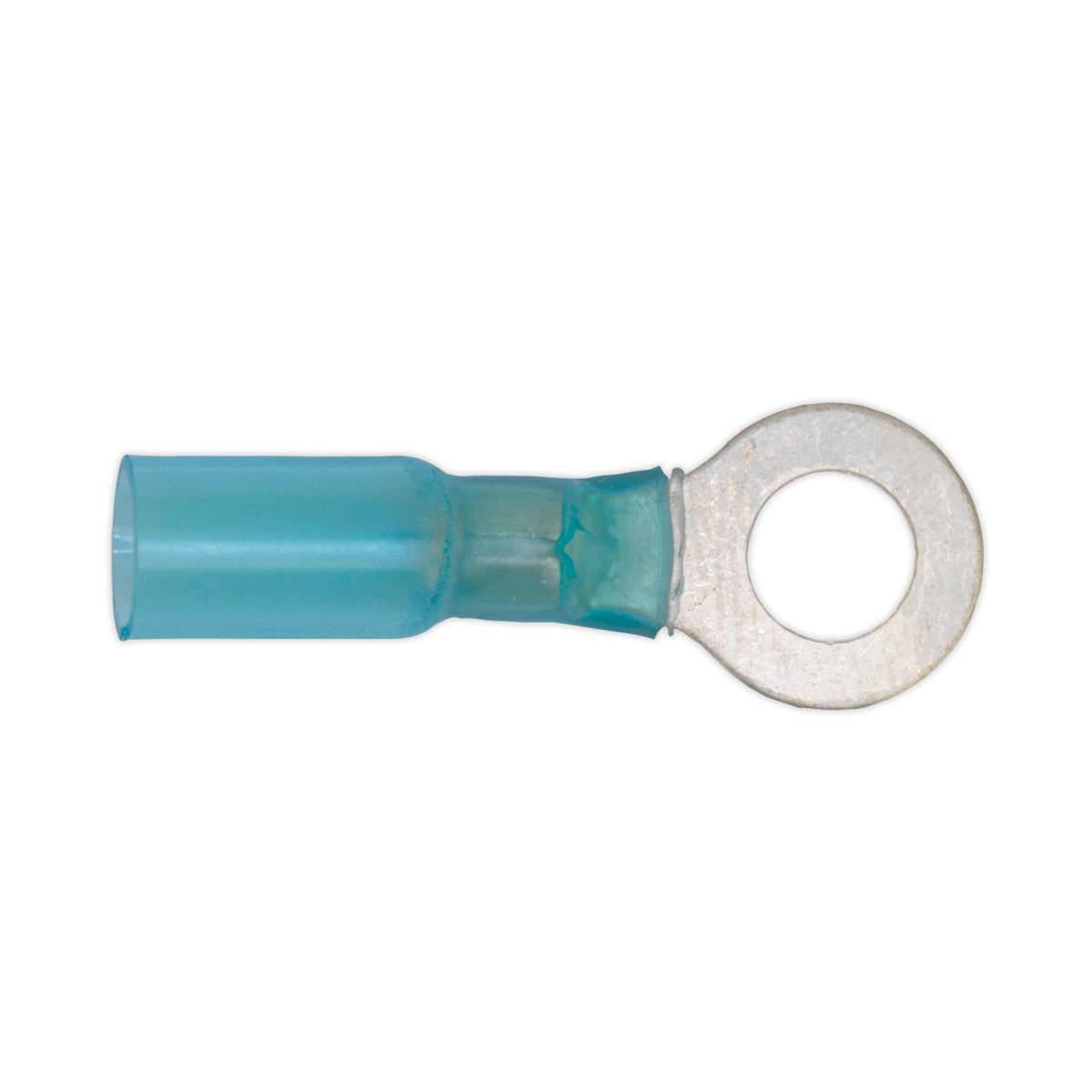 Heat Shrink Ring Terminal Ø8.4mm Blue Pack of 25