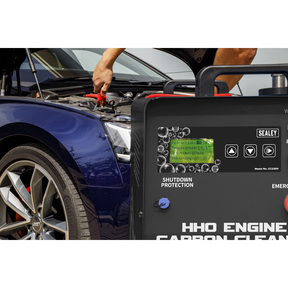 HHO Engine Carbon Cleaner 230V
