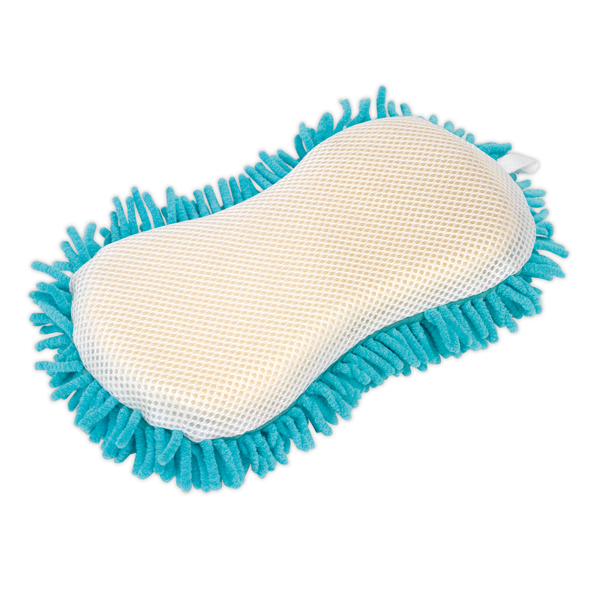 Shaggy Microfibre Sponge 2-in-1