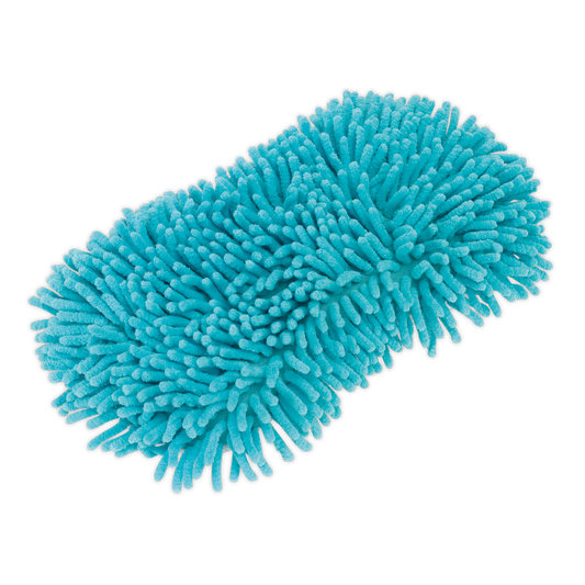 Shaggy Microfibre Sponge 2-in-1