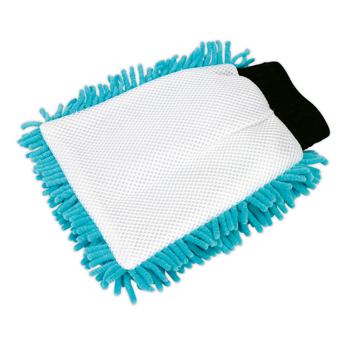 Shaggy Microfibre Mitt 2-in-1