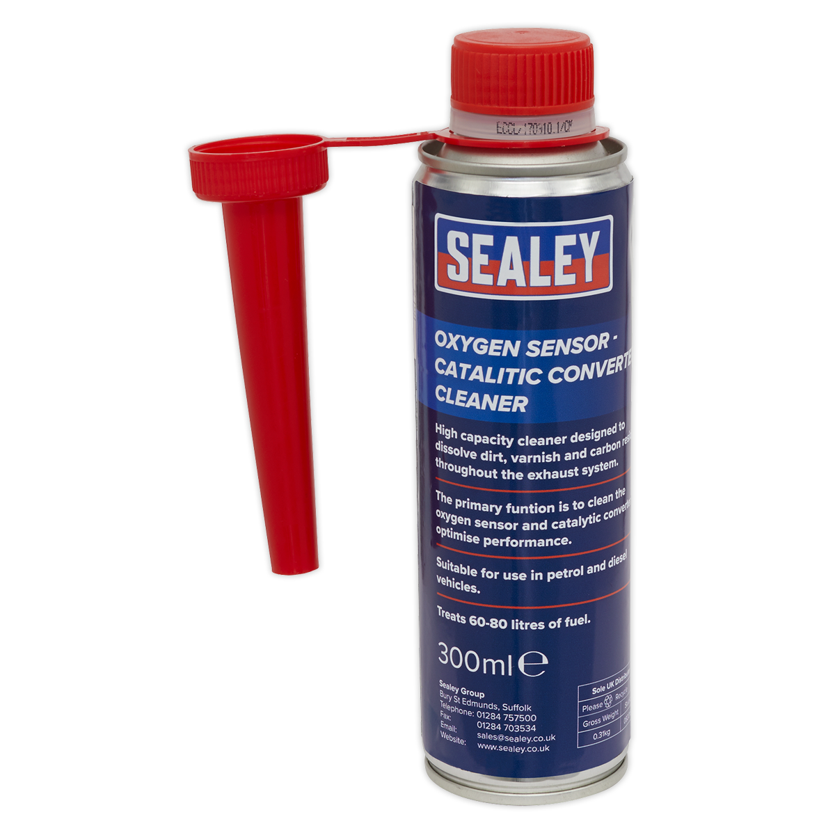 Oxygen Sensor - Catalytic Converter Cleaner 300ml