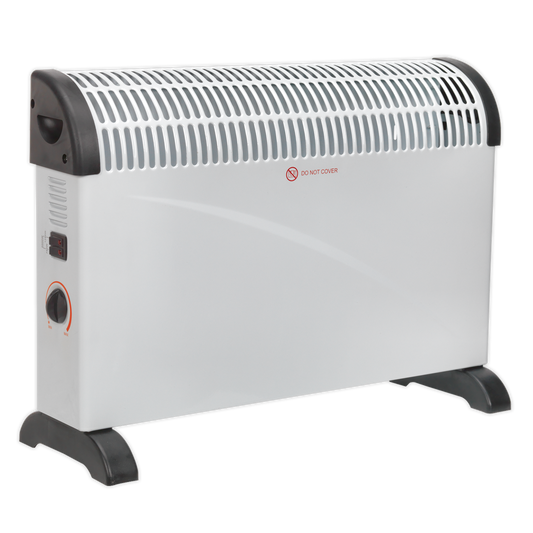 Convector Heater 2000W/230V 3 Heat Settings Thermostat