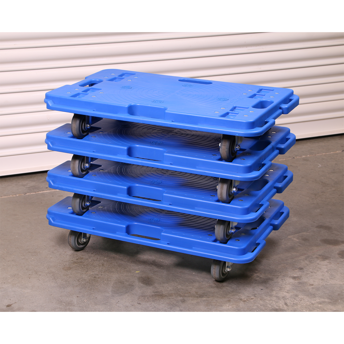 Interlocking Plastic Dolly 150kg Capacity