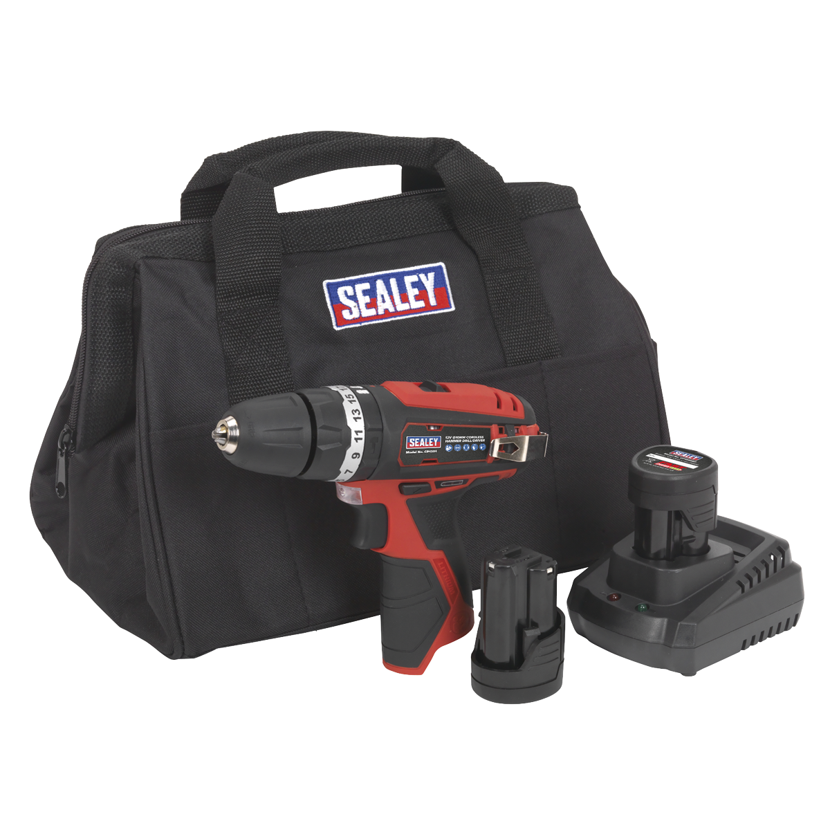 Combi Drill Kit Ø10mm 12V SV12 Series - 2 Batteries