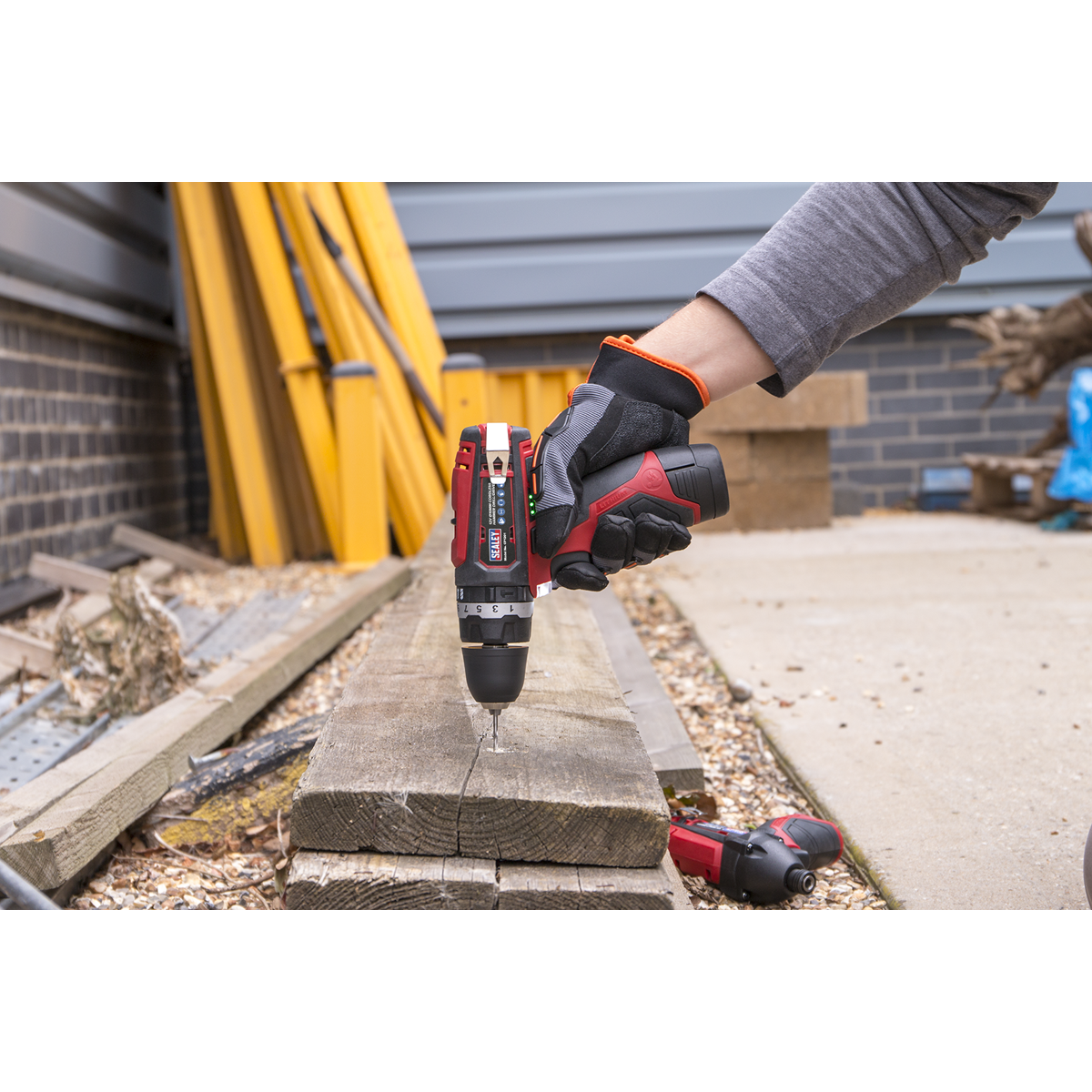 Cordless Combi Drill Ø10mm 12V SV12 Series - Body Only