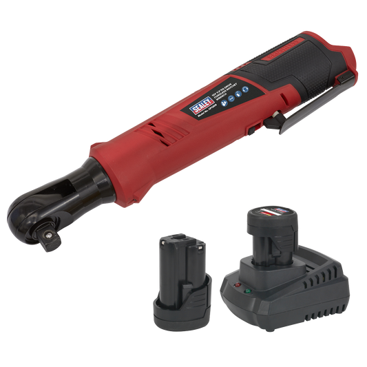 Cordless Ratchet Wrench Kit 1/2"Sq Drive 12V SV12 Series - 2 Batteries