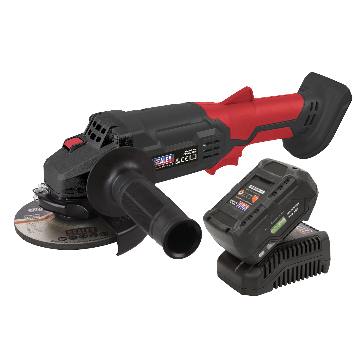 Cordless Angle Grinder Kit Ø115mm 20V 4Ah SV20 Series