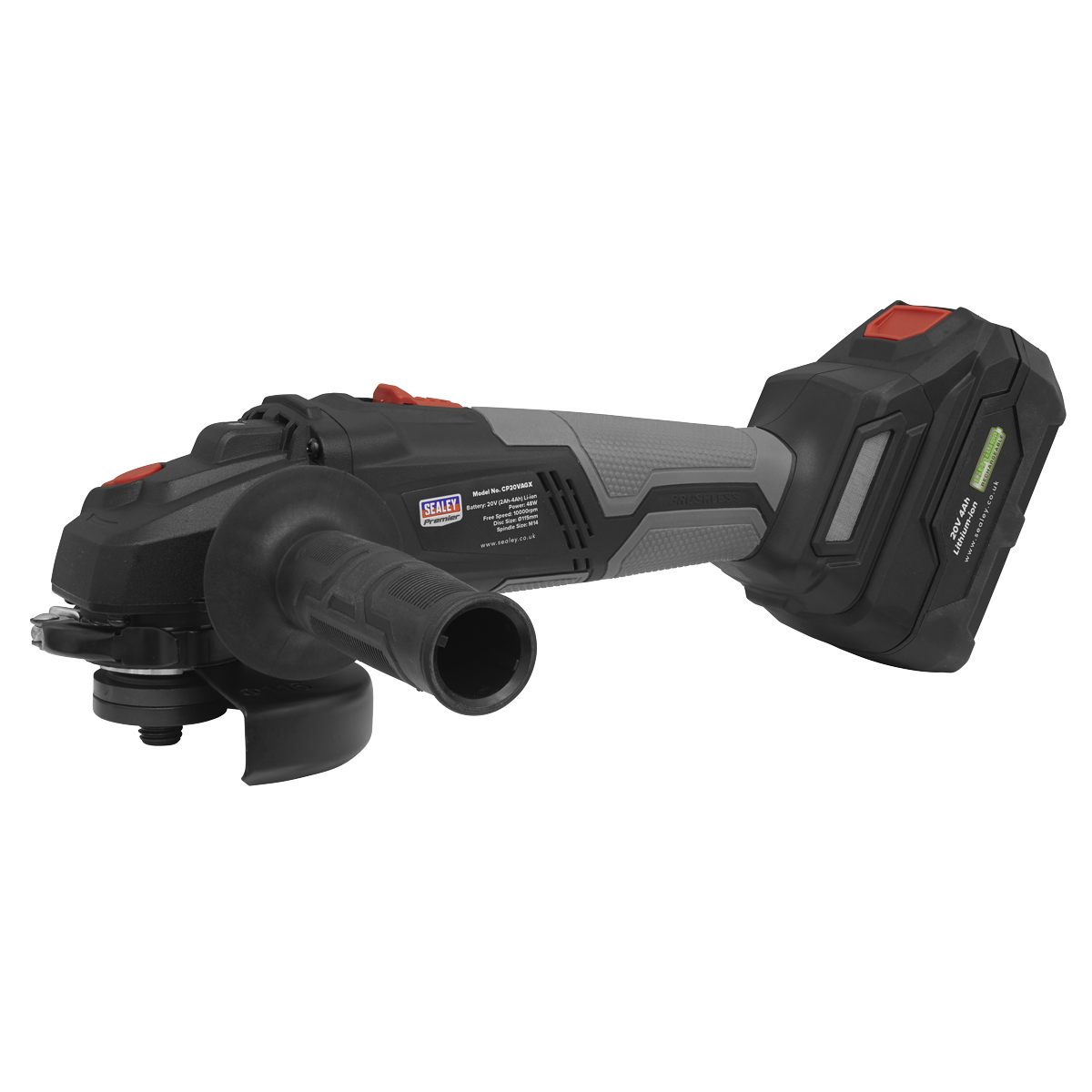 Brushless Angle Grinder Ø115mm 20V SV20 Series - Body Only