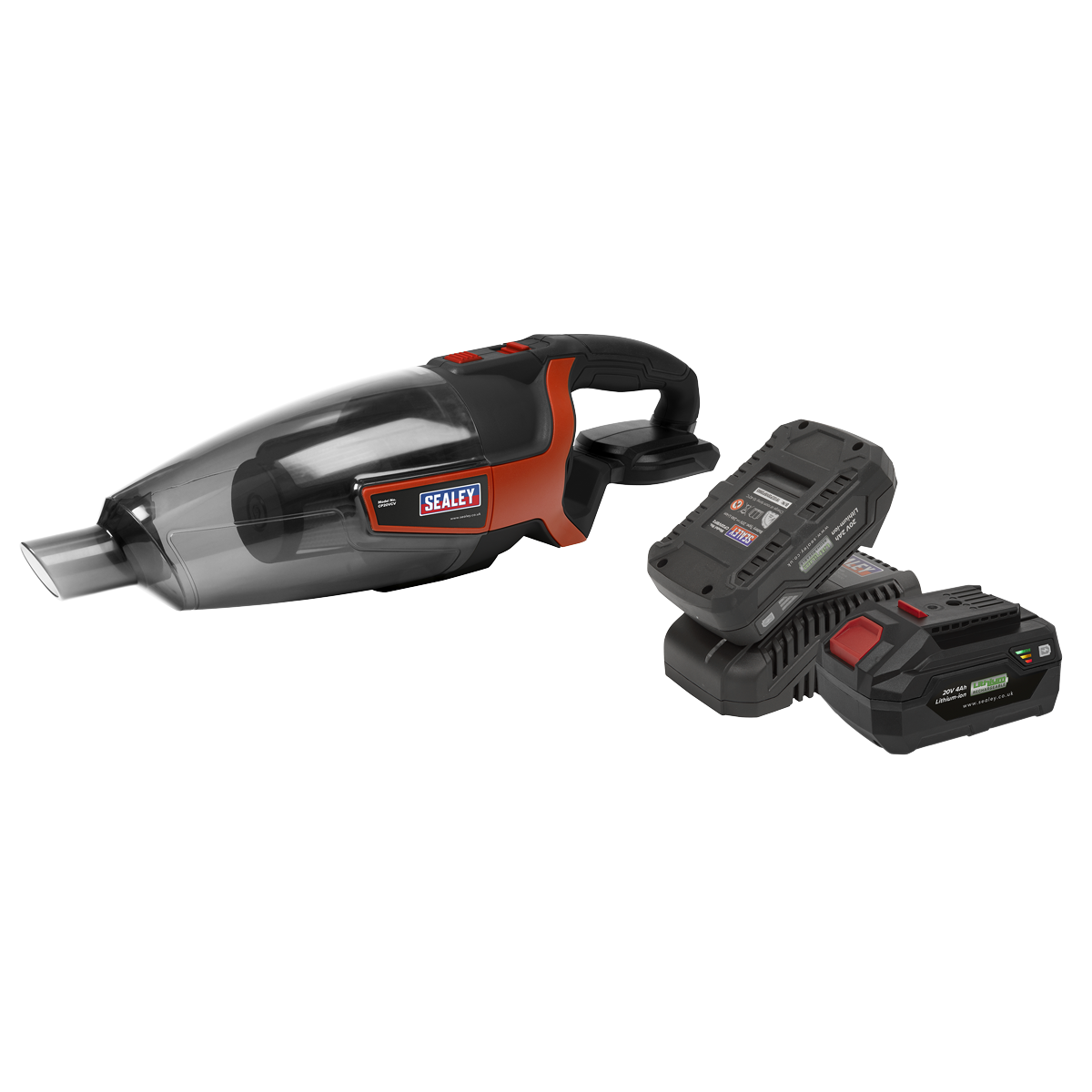 Cordless Handheld Vacuum Cleaner 650ml 20V SV20 Series Kit - 2 Batteries