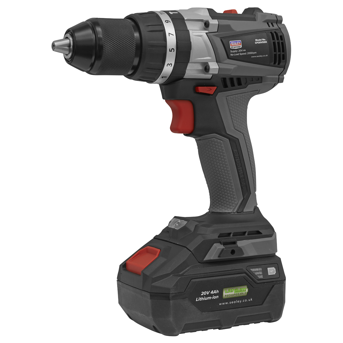 Brushless Combi Drill Ø13mm 20V SV20 Series - Body Only