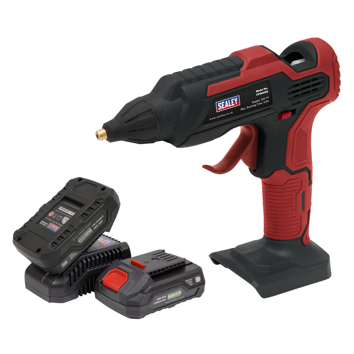 Cordless Glue Gun Kit 20V SV20 Series - 2 Batteries