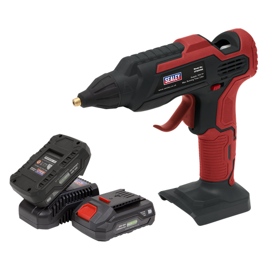 Cordless Glue Gun Kit 20V SV20 Series - 2 Batteries