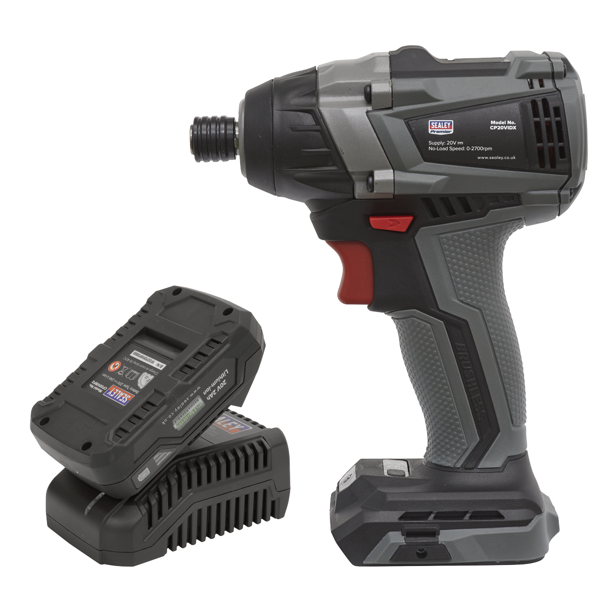 Brushless Impact Driver Kit 1/4" Hex 20V 2Ah SV20 Series