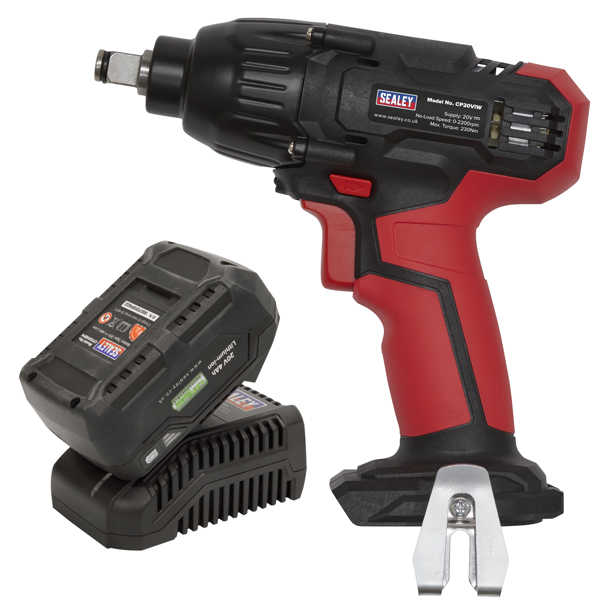 Impact Wrench Kit 1/2"Sq Drive 230Nm 20V 4Ah SV20 Series