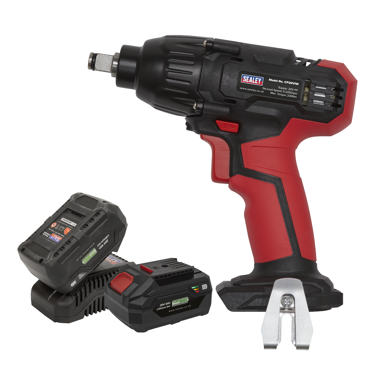 Impact Wrench 20V SV20 Series 1/2"Sq Drive - 2 Batteries