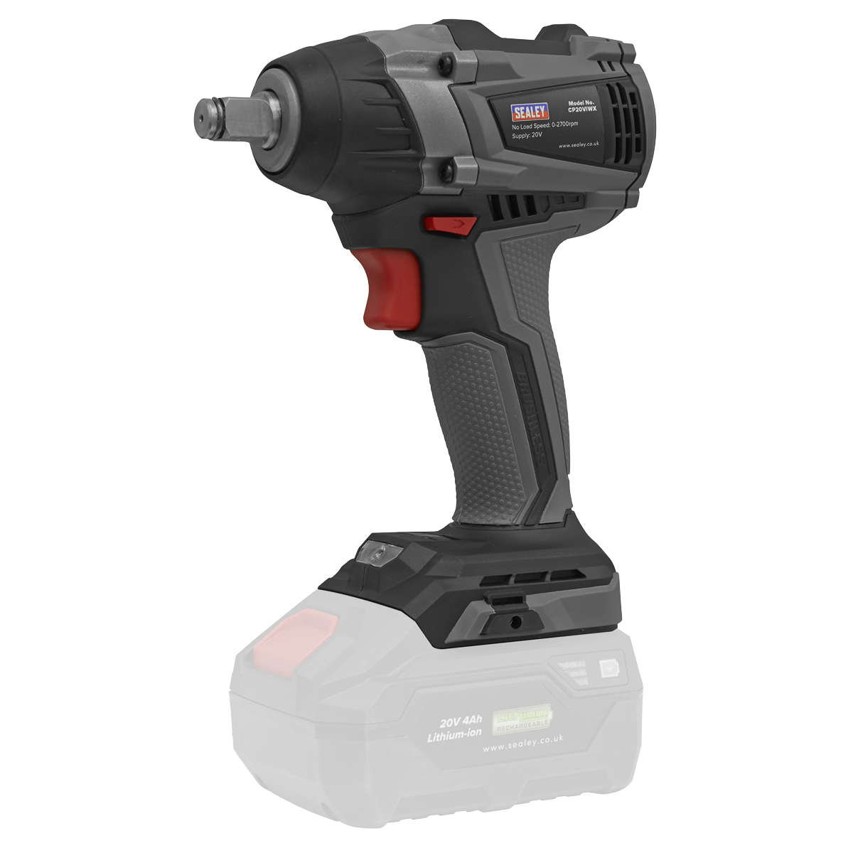 Brushless Impact Wrench 20V 1/2"Sq - Body Only