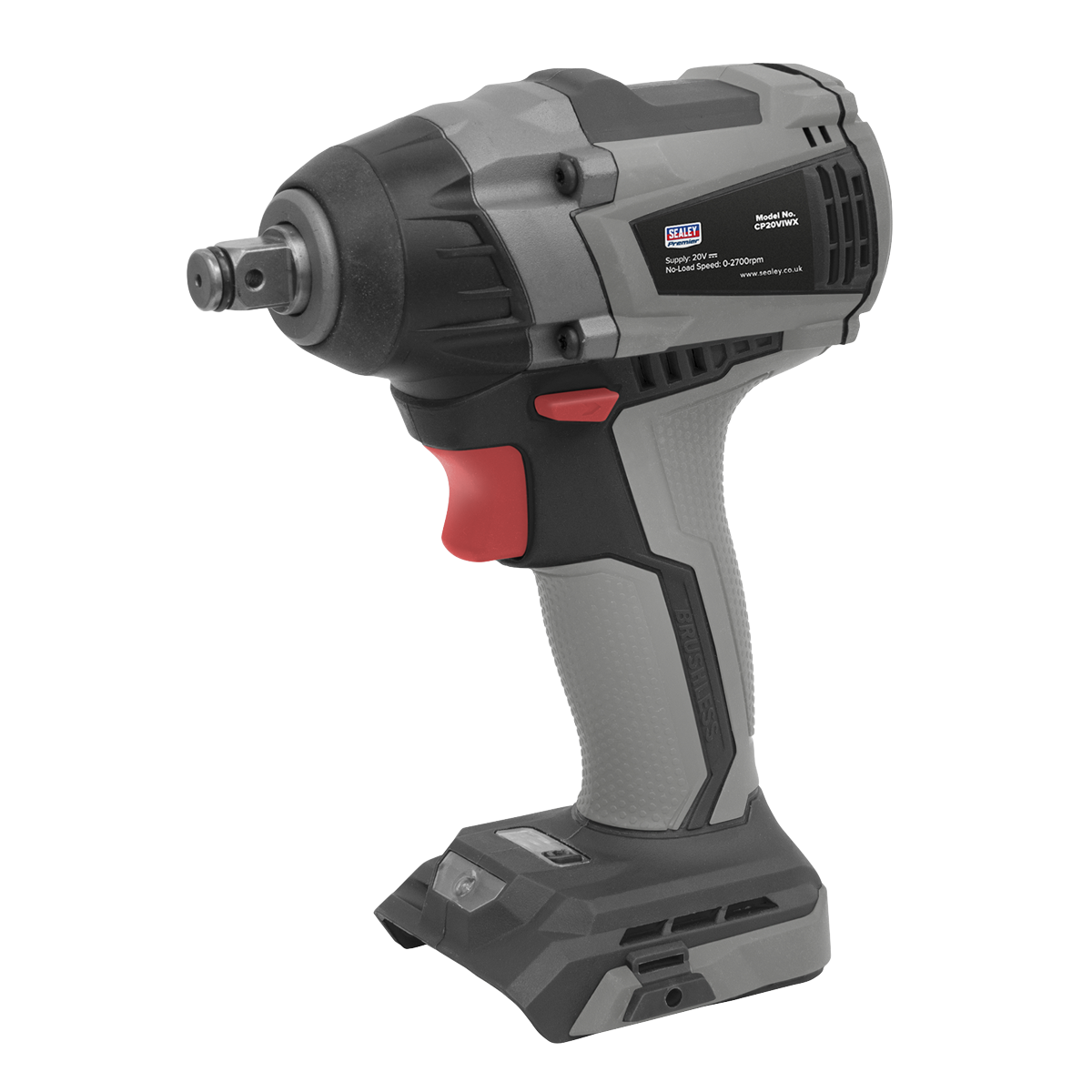 Brushless Impact Wrench 20V 1/2"Sq - Body Only