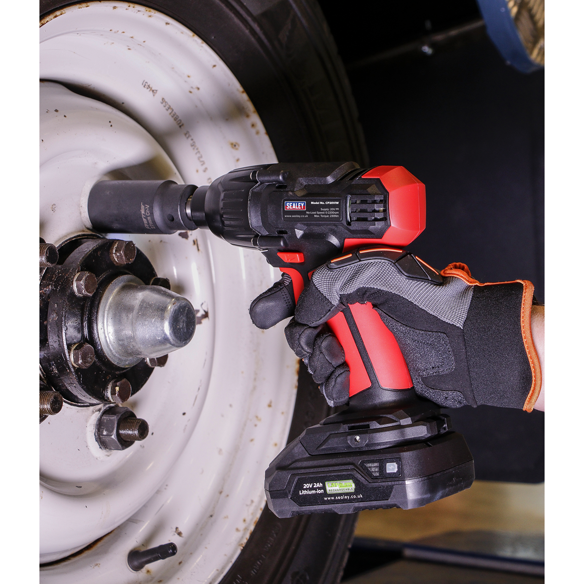 Impact Wrench 20V SV20 Series 1/2"Sq Drive - Body Only