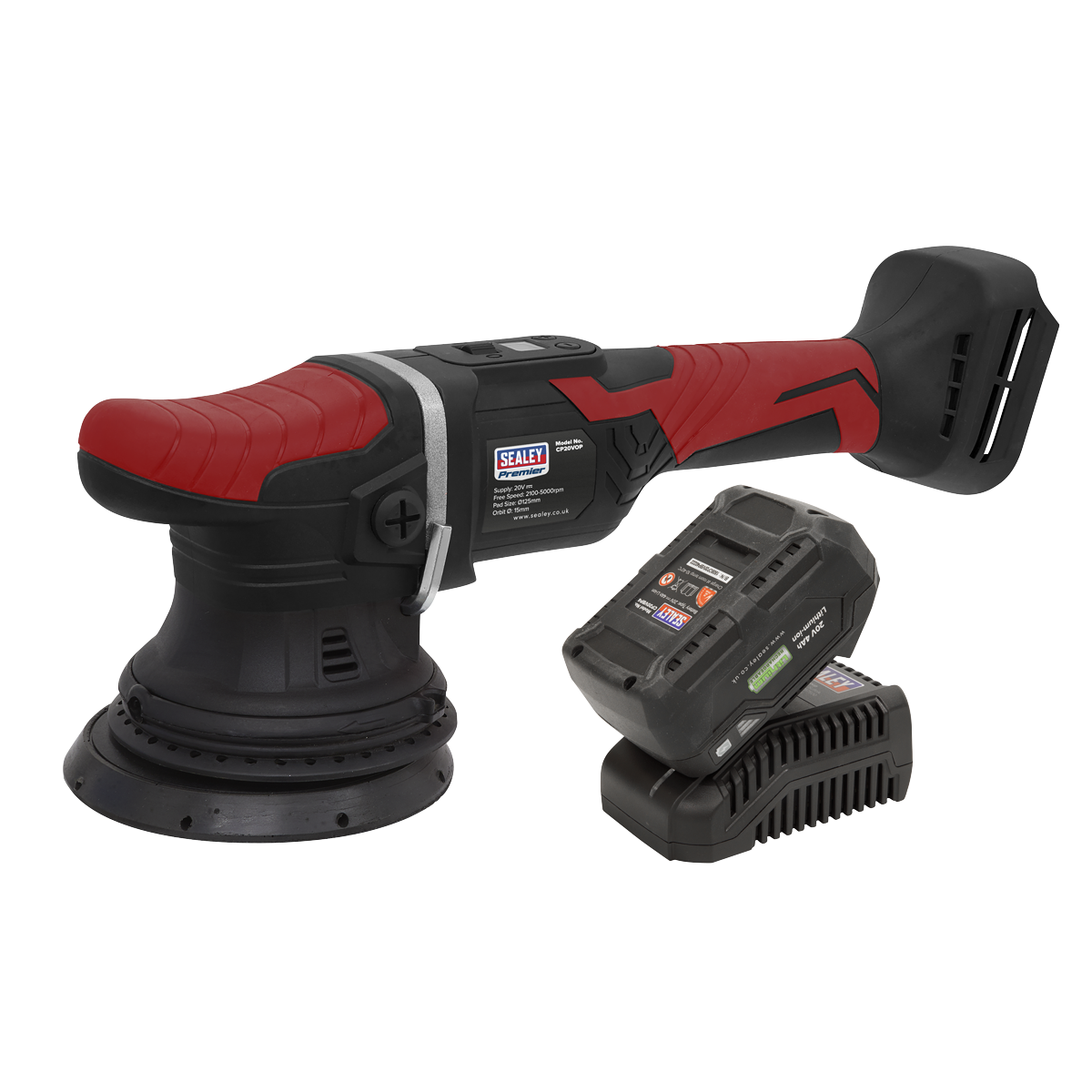 Cordless Orbital Polisher Kit 20V SV20 Series Ø125mm