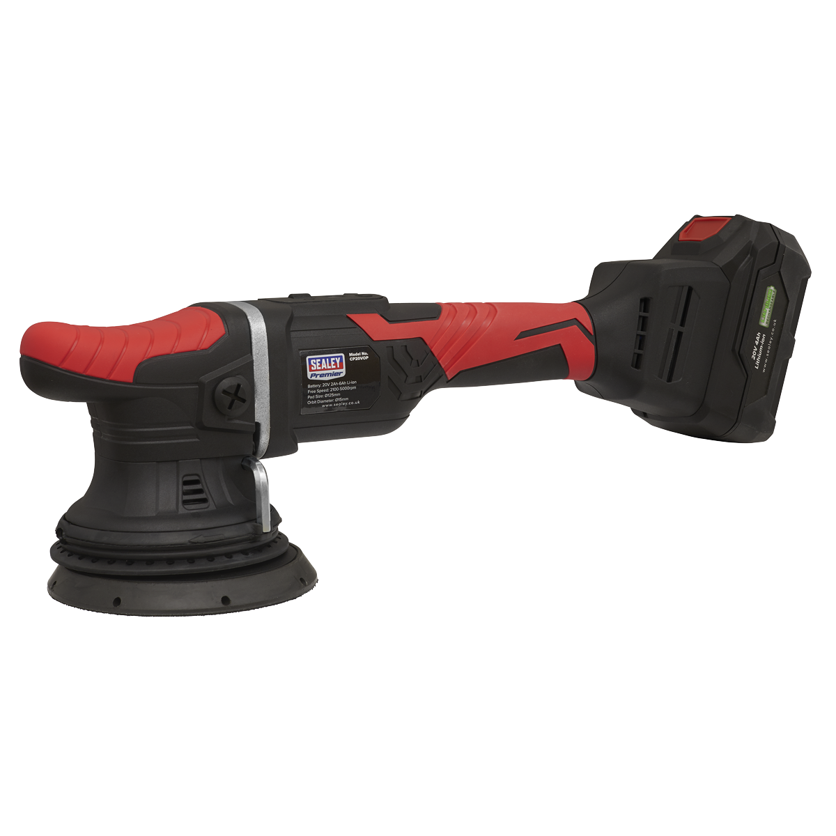 Cordless Orbital Polisher Ø125mm 20V SV20 Series Lithium-ion - Body Only