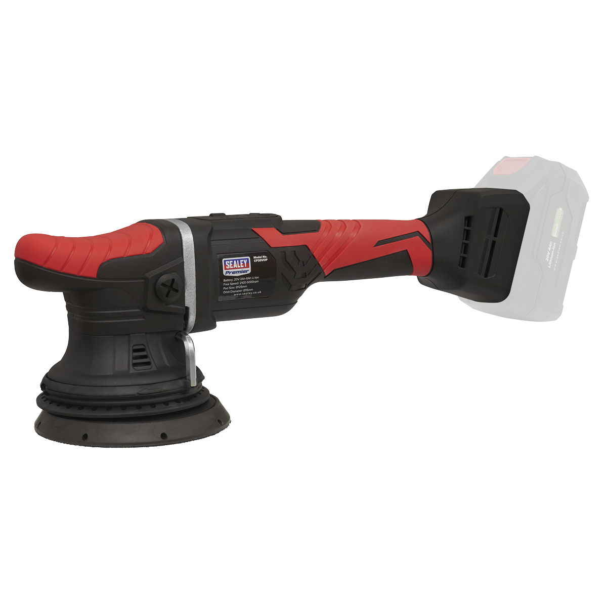 Cordless Orbital Polisher Ø125mm 20V SV20 Series Lithium-ion - Body Only