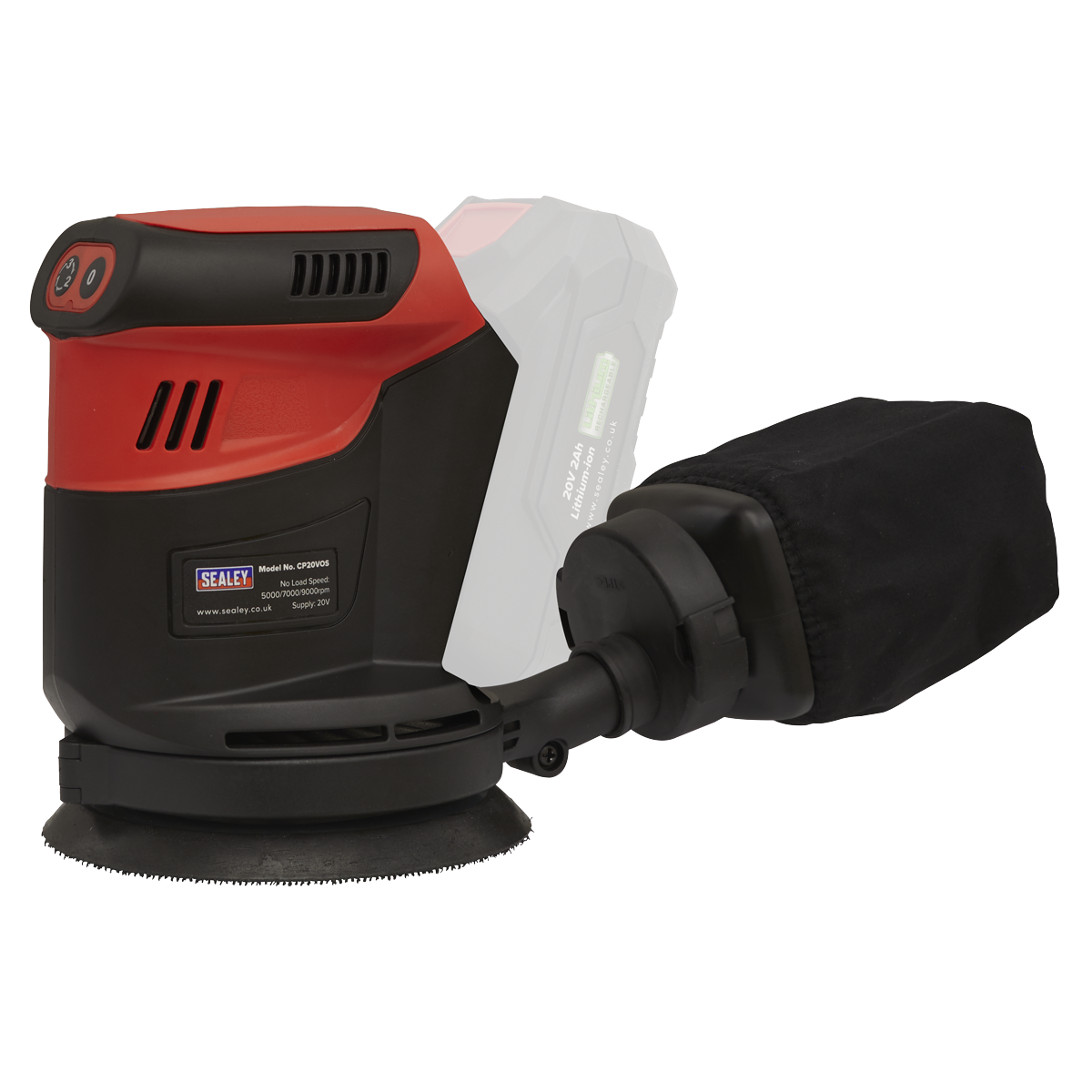 Orbital Palm Sander 20V SV20 Series Ø125mm - Body Only