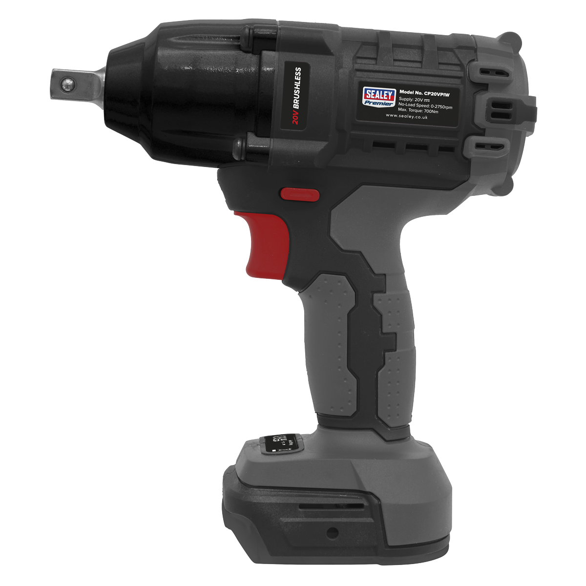 Brushless Impact Wrench 20V SV20 Series 1/2"Sq Drive - Body Only