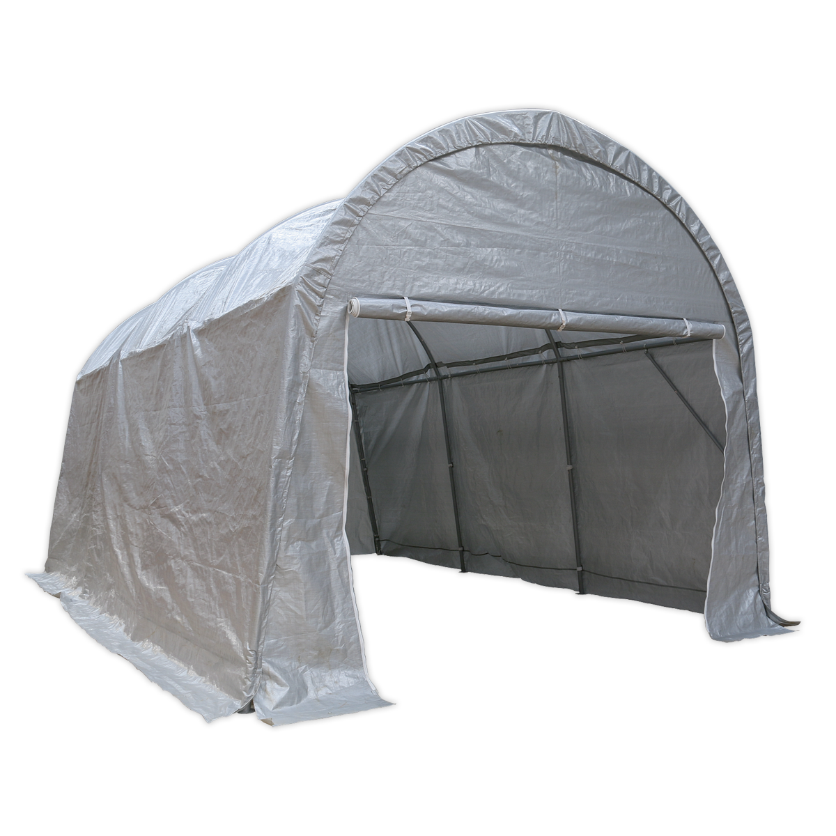 Dome Roof Car Port Shelter 4 x 6 x 3.1m