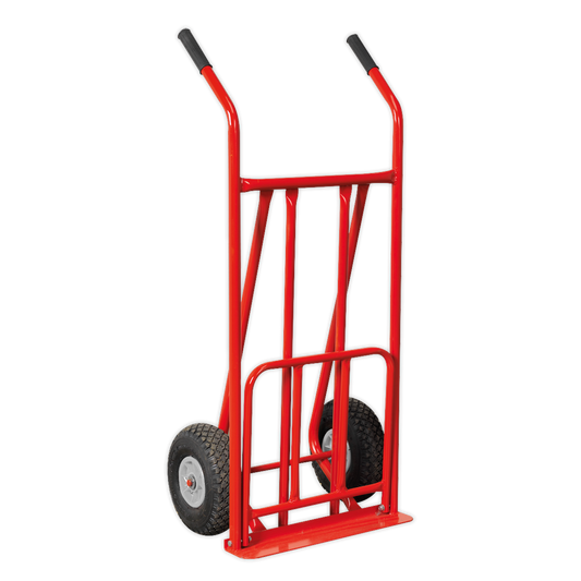 Sack Truck with Pneumatic Tyres Folding 150kg Capacity