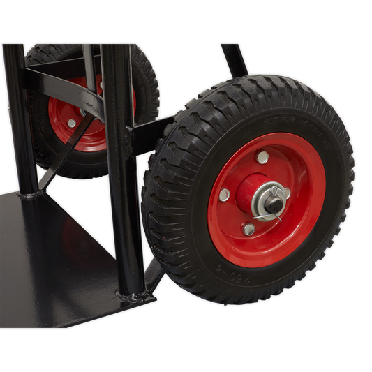 Heavy-Duty Sack Truck with PU Tyres 200kg Capacity